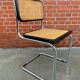 Set of 4 vintage chairs model Cesca B32 in black and chrome