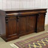 Victorian enfilade from the 19th century in mahogany