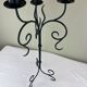 Large iron chandelier