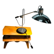 Grande lampe chromée