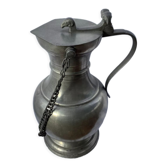 Pewter pitcher