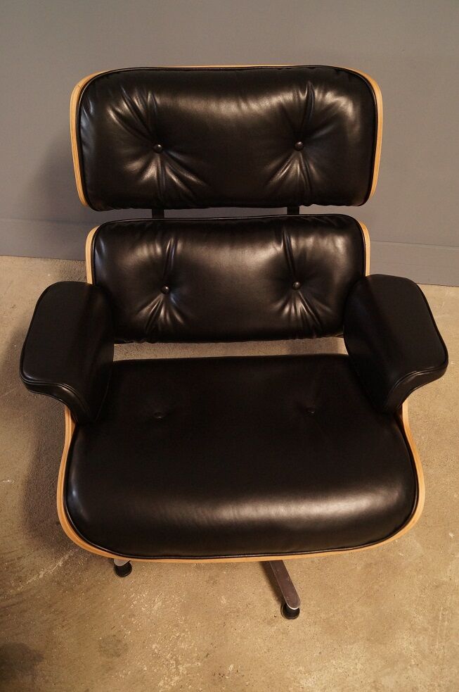 Lounge chair and ottoman from Ray and Charles Eames