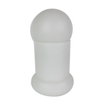 Mid-century all glass table lamp/ Osvětlovací sklo Valašské Meziříčí, 1970's.