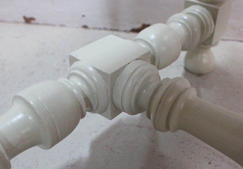 Canvas and wood stool, Louis XIV style - End of XIXth century