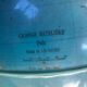 Luminous terrestrial globe Grange Batlière 1975