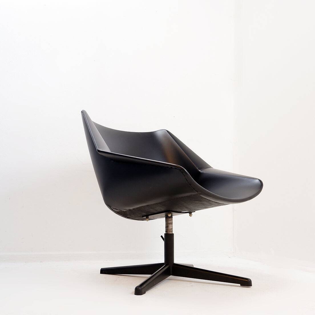 Mid-century pastoe fm08 swivel chair by cees braakman, netherlands, 1959