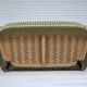 1960s, Danish 2-seater sofa, original furniture velour, beech wood.