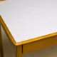 Small maple desk with a laminate top and two drawers, Fritz Hansen, 1950s.