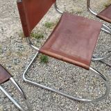 4 MR10 Mies Van der Rohe chairs