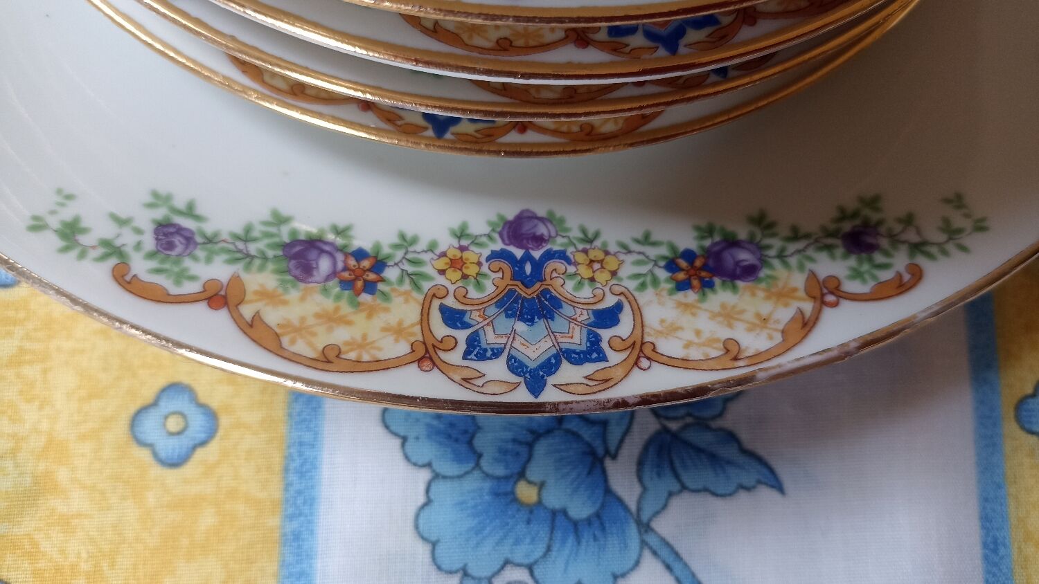 Limosa dessert service Art Deco period