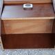 Pair of bedside tables from the 70s in rosewood stained oak veneer