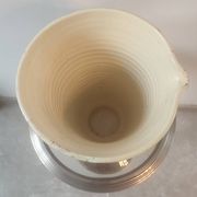Large conical pitcher vase Accolay ceramics