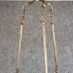 Large Napoleon III period chandelier in bronze and gilt brass