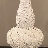 Ceramic lamp base Manises ceramic blanch