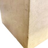 Travertine coffee table / end table 1970