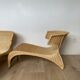 Paire de chaises longues en rotin IKEA PS Sävö