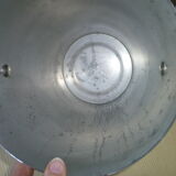 Champagne bucket in chrome steel signed André Leroy