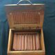 Box cigar art deco handle copper