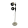 Vintage space-style floor lamp with 2 spots.
