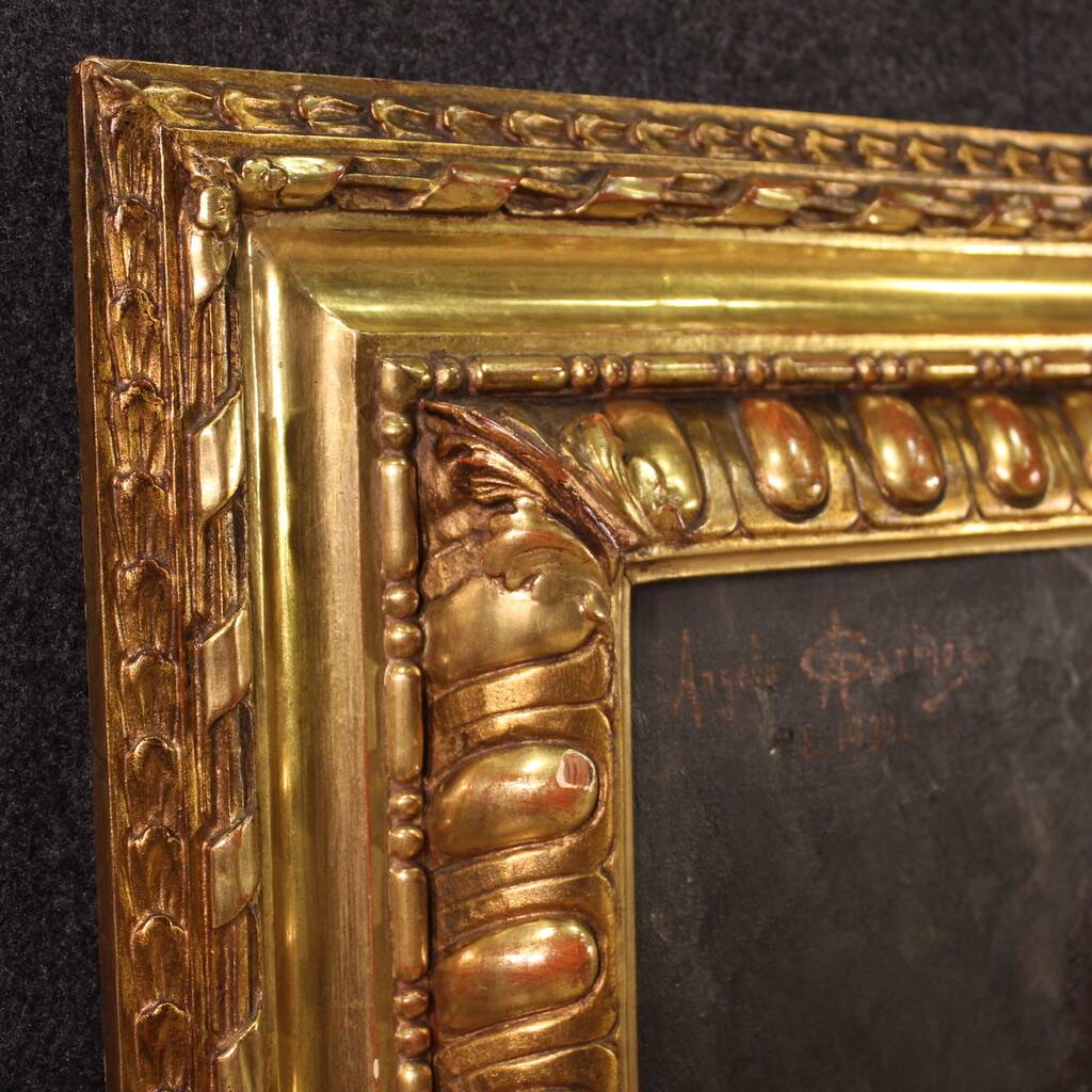 Portrait of a lady signed Angelo Garino and dated 1931