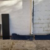 Antique Belgian Black Marble Fireplace - Napoleon III