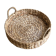 Round top in vintage braided rattan