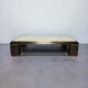 Table basse belgo chrom dewulf travertin