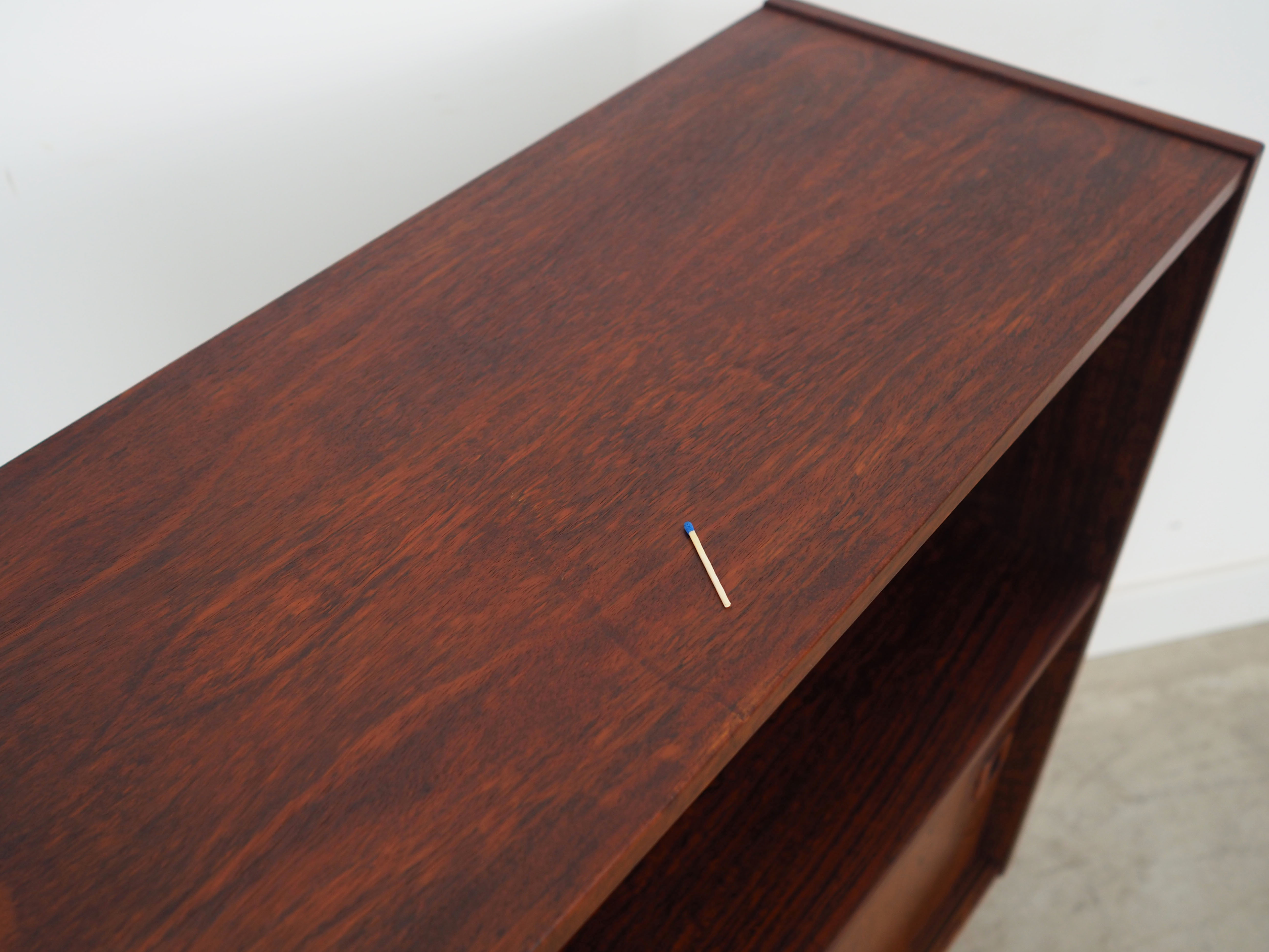 Rosewood bookcase, Danish design, 1970s, production: Denmark