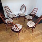 Set 6 chaises Ercol Quaker