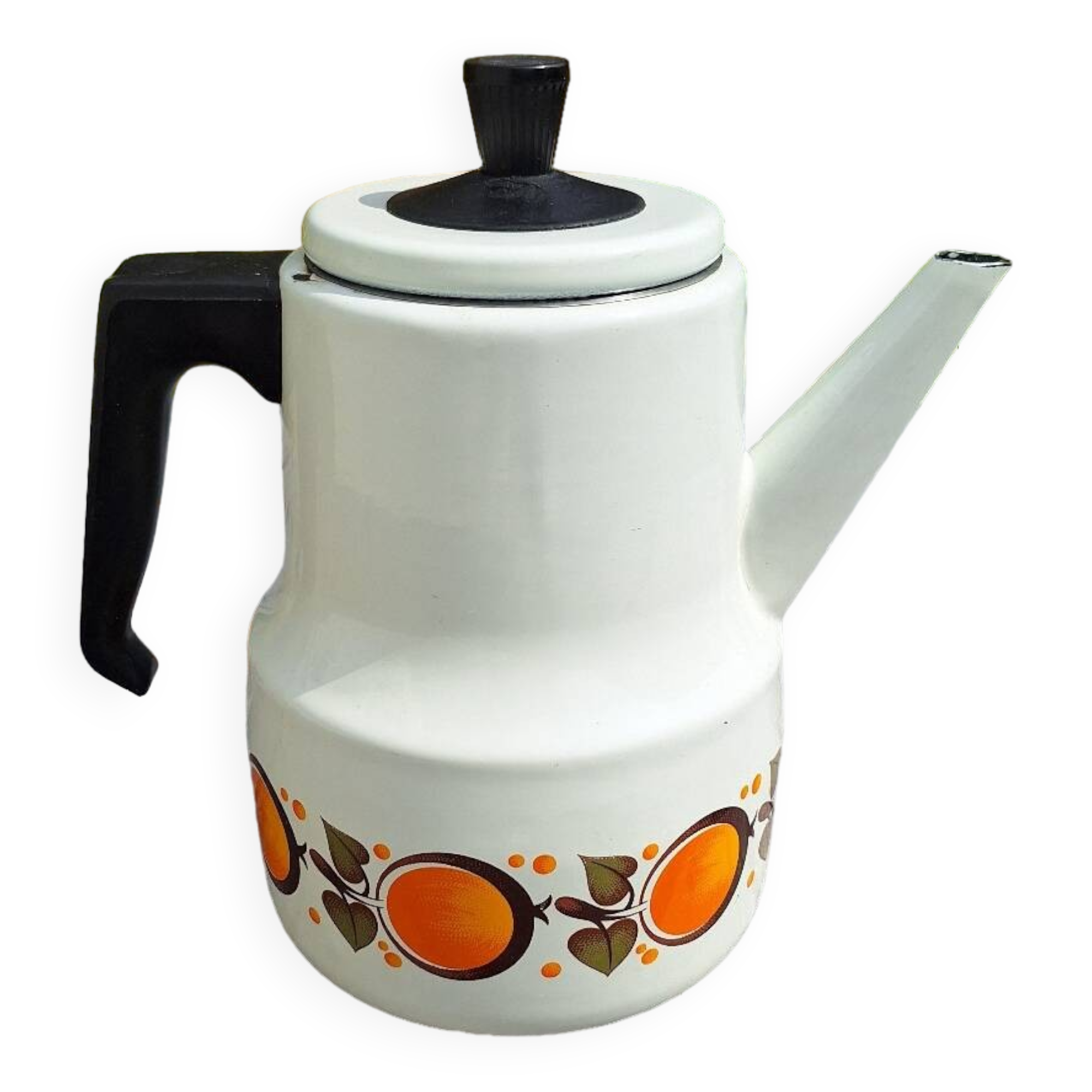 Enameled coffee pot 1970