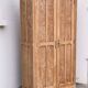 Armoire parisienne panneautée en bois brut, 1930