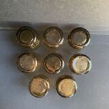 Liquor service smoked glass