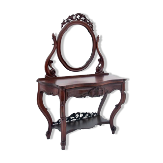 Antique dressing table, Northern Europe, circa 1880. After renovation.