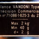 Chromed grocery scale, Vandoni, year 60-70, Italy