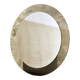 Large round double-layer mirror by Veca, Italy, 1970s
