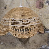 Braided straw suspension