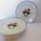 6 flat plates vintage K-G Luneville model Mat 210337