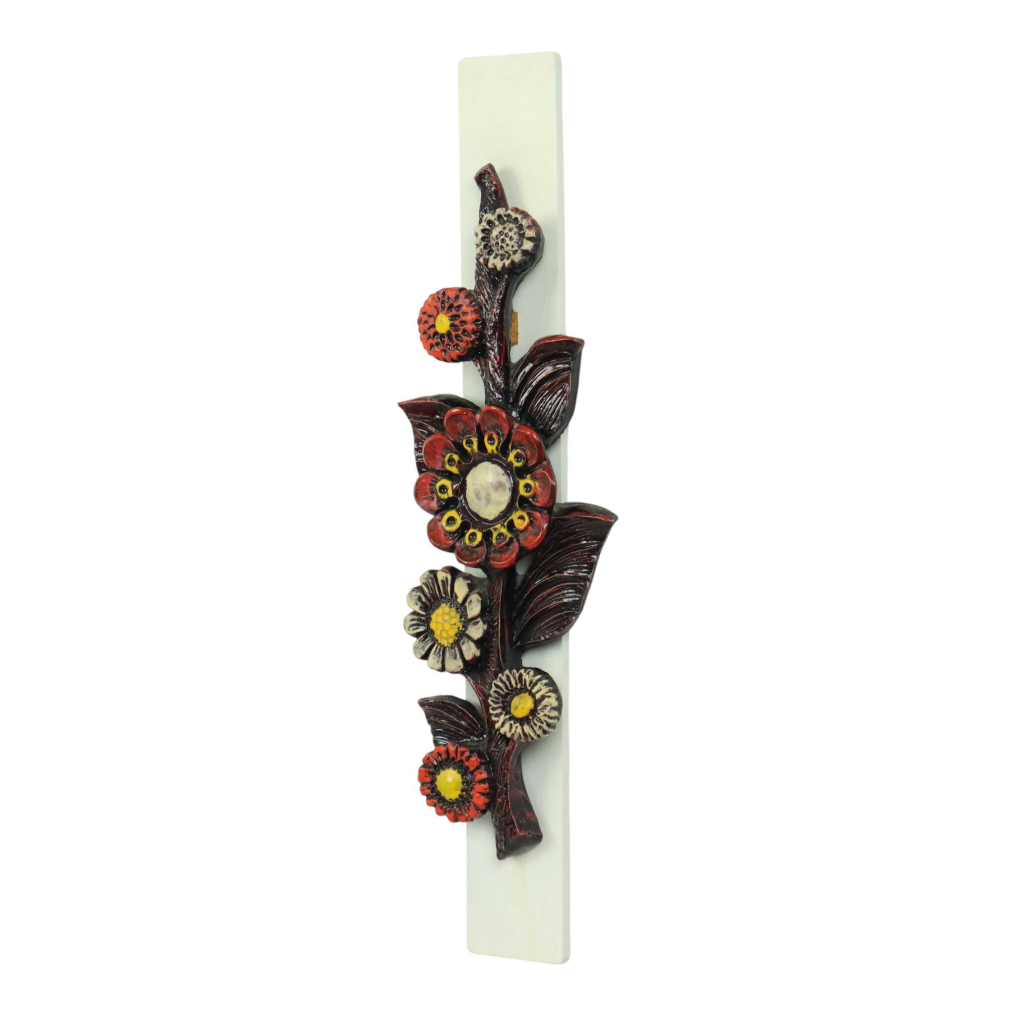 Large Flowers Wall Decoration Brutalism Ars Munda