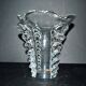 Vintage Vallerysthal crystal vase