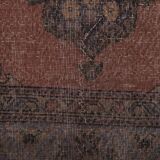 Vintage Turkish rug from Oushak, hand-woven 87x382 cm