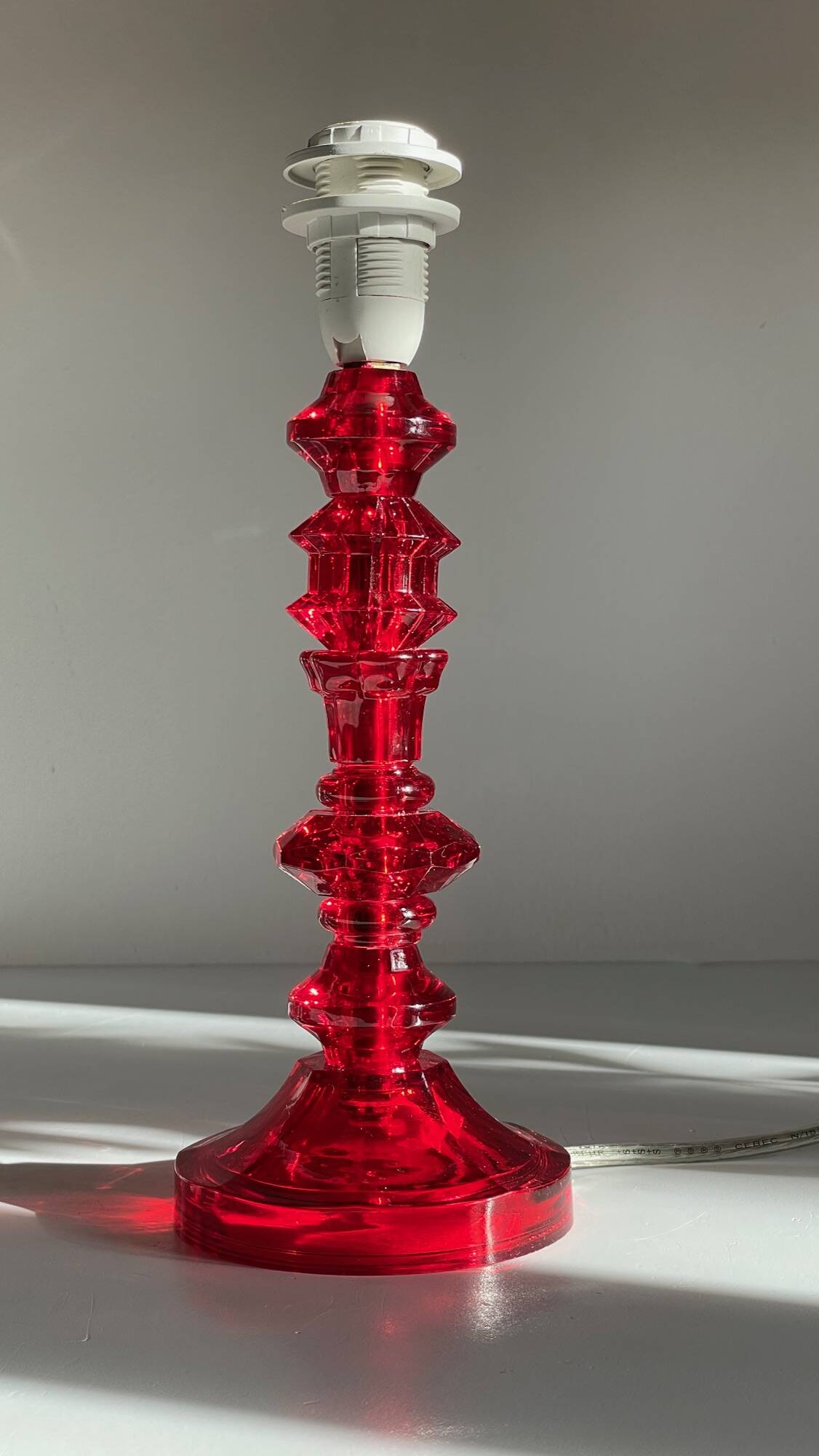 Vintage vitamin lamp