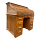 Bureau américain vintage en bois / table d'écriture
