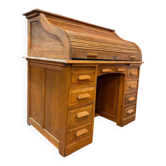Vintage American wooden desk / writing table