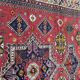 Nice large vintage carpet chirwan Azerbaijan handmade 234x310 cm