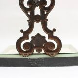 Enameled cast iron umbrella stand and basin, 19th century