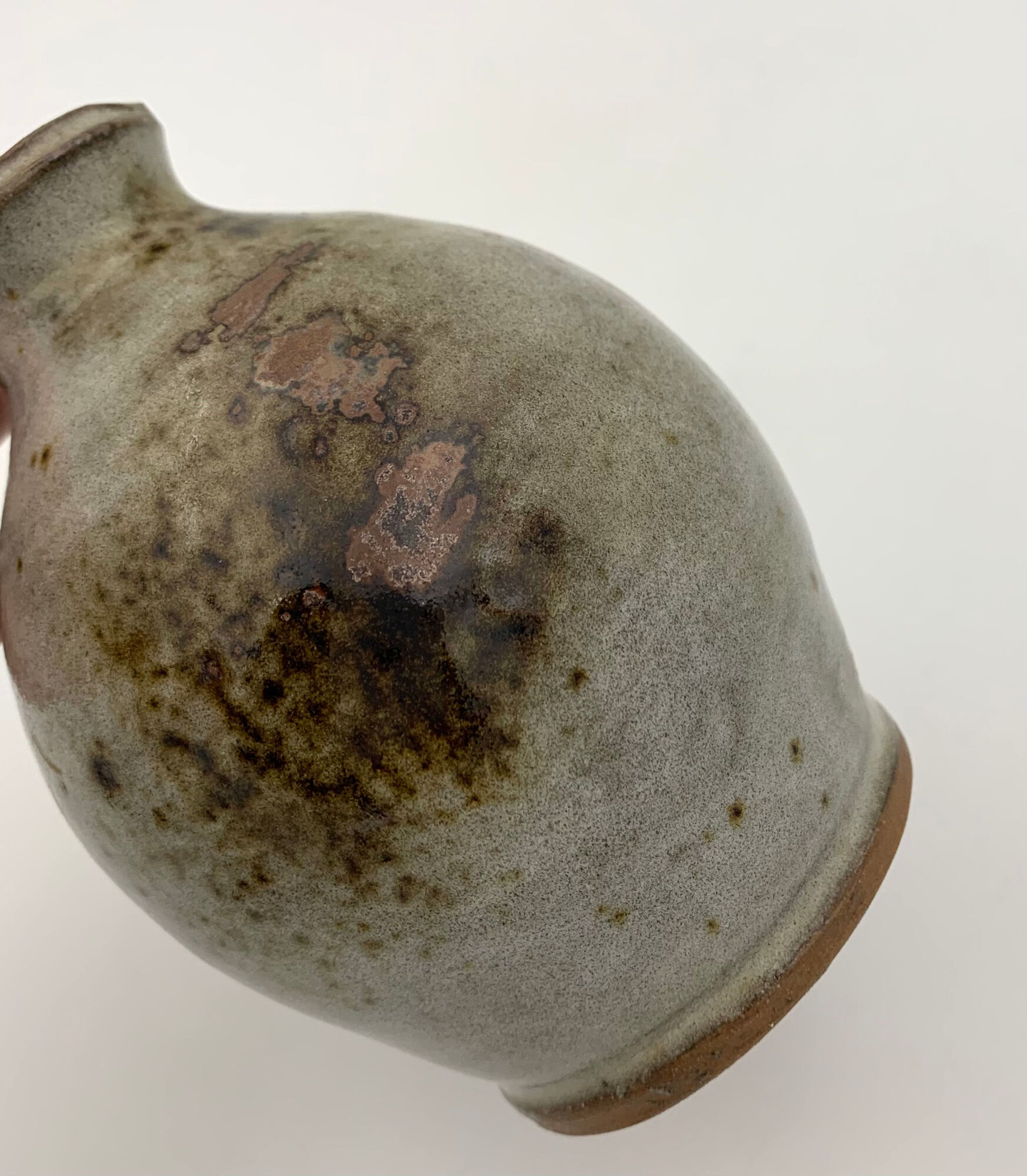 Vintage ceramics, enamelled sandstone, signed Thierry and Chantal Robert - 1960s