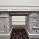 Classic English White Chesterfield Desk