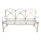 Antique French garden bench park bench
