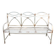 Antique French garden bench park bench