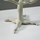 White brutalist tree candle holder “tree of life” 1970s.